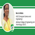 Akshaya College of Engineering and Technology, HOD (Computer Science and Engineering): Mrs. M. Nisha Interview